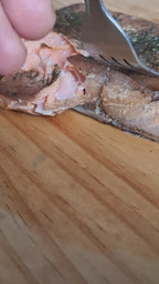 Salmón ahumado varias especias