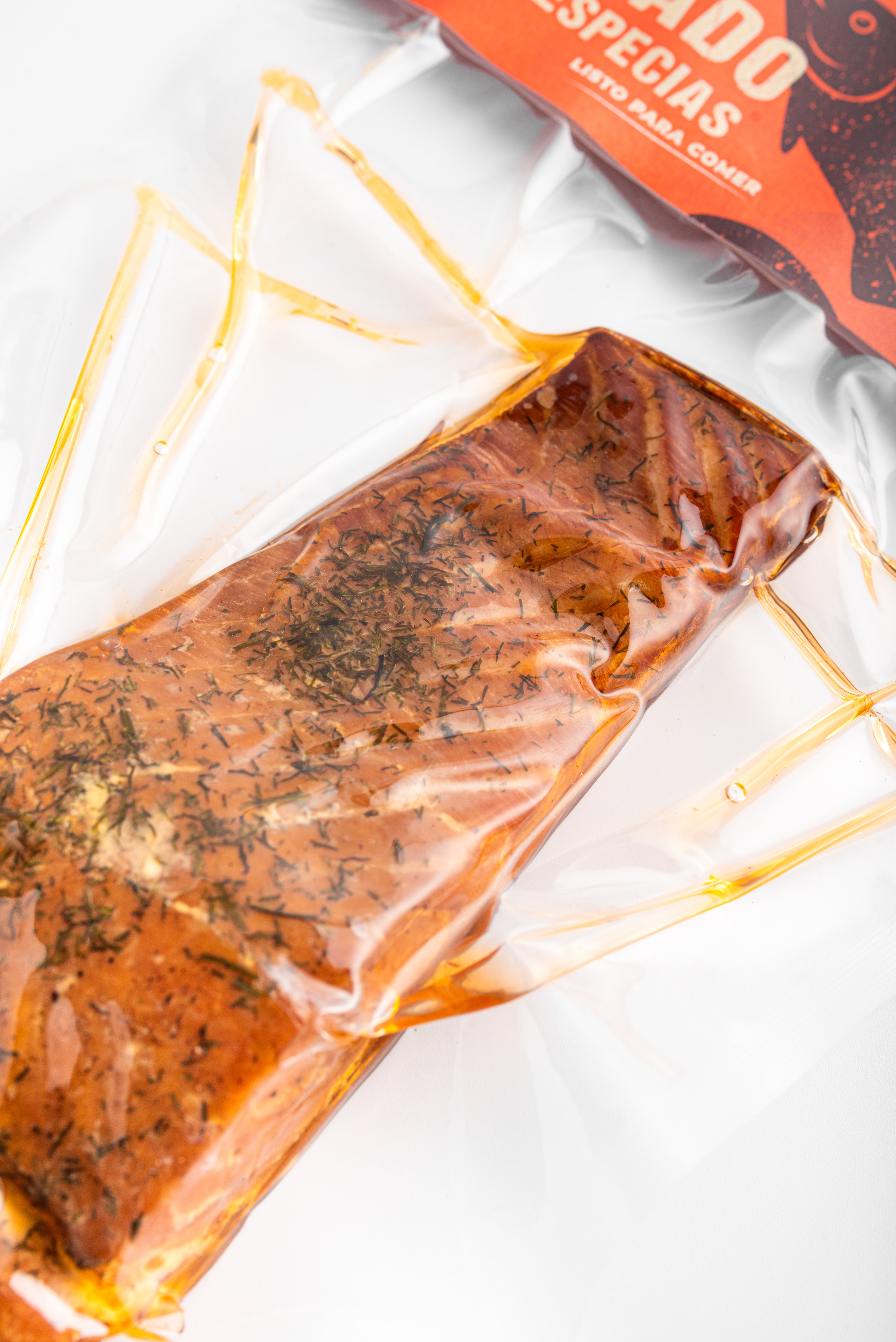 Salmón ahumado varias especias